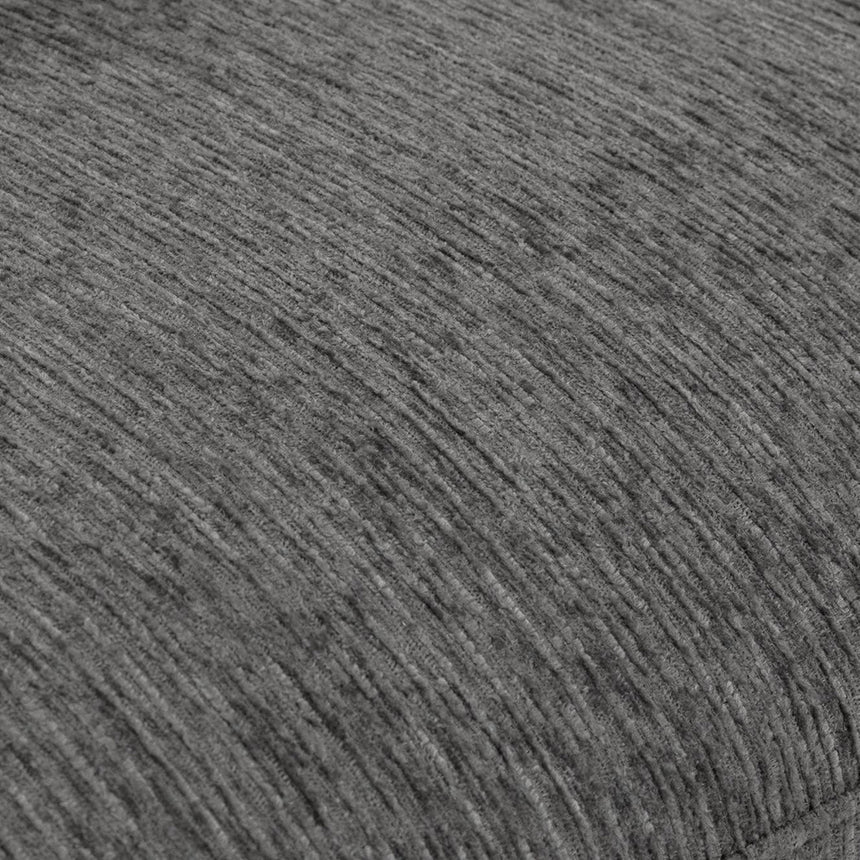 Churchill Grey Fabric Footstool