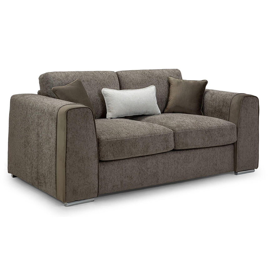 Churchill Mocha Fabric 2 Seater Sofa