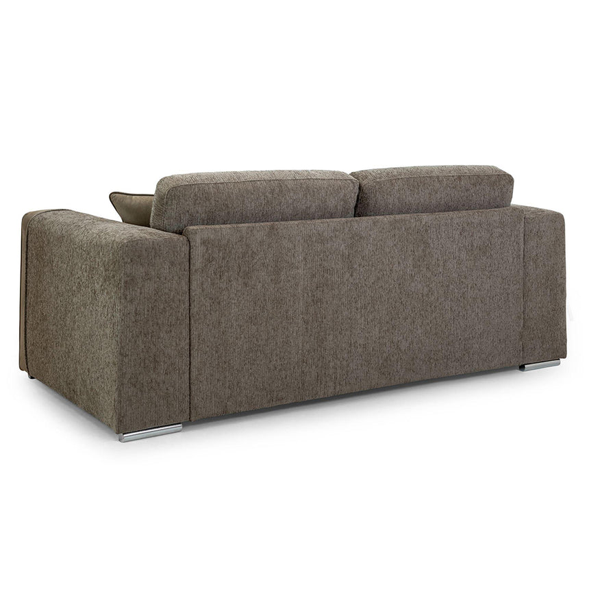 Churchill Mocha Fabric 3 Seater Sofa