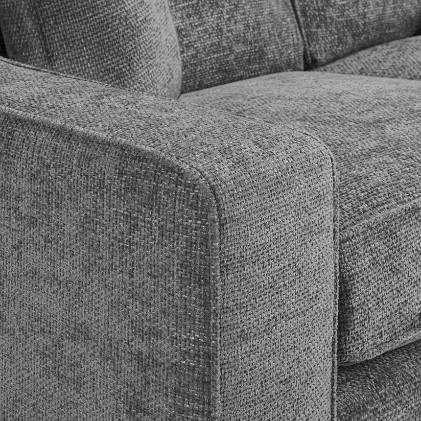 Cirrus Slate Grey Fabric 3+2 Seater Sofa Set