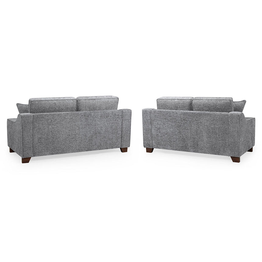 Cirrus Slate Grey Fabric 3+2 Seater Sofa Set