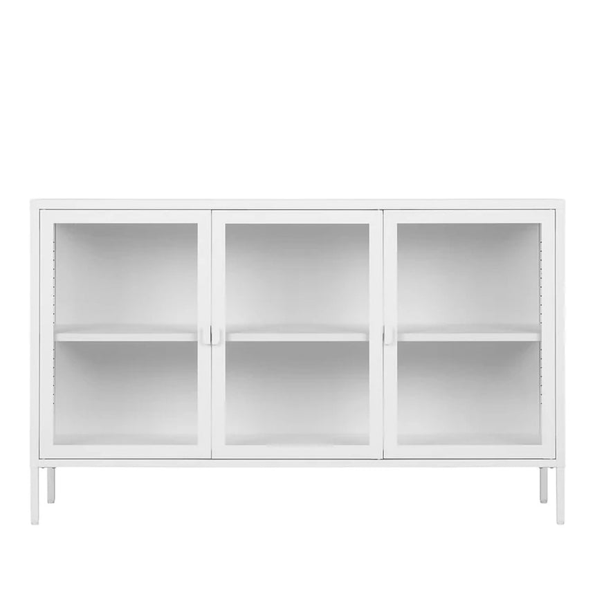 Nondalton White 140cm Sideboard - 3 Door