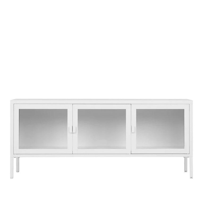 Nondalton White 3 Door TV Unit