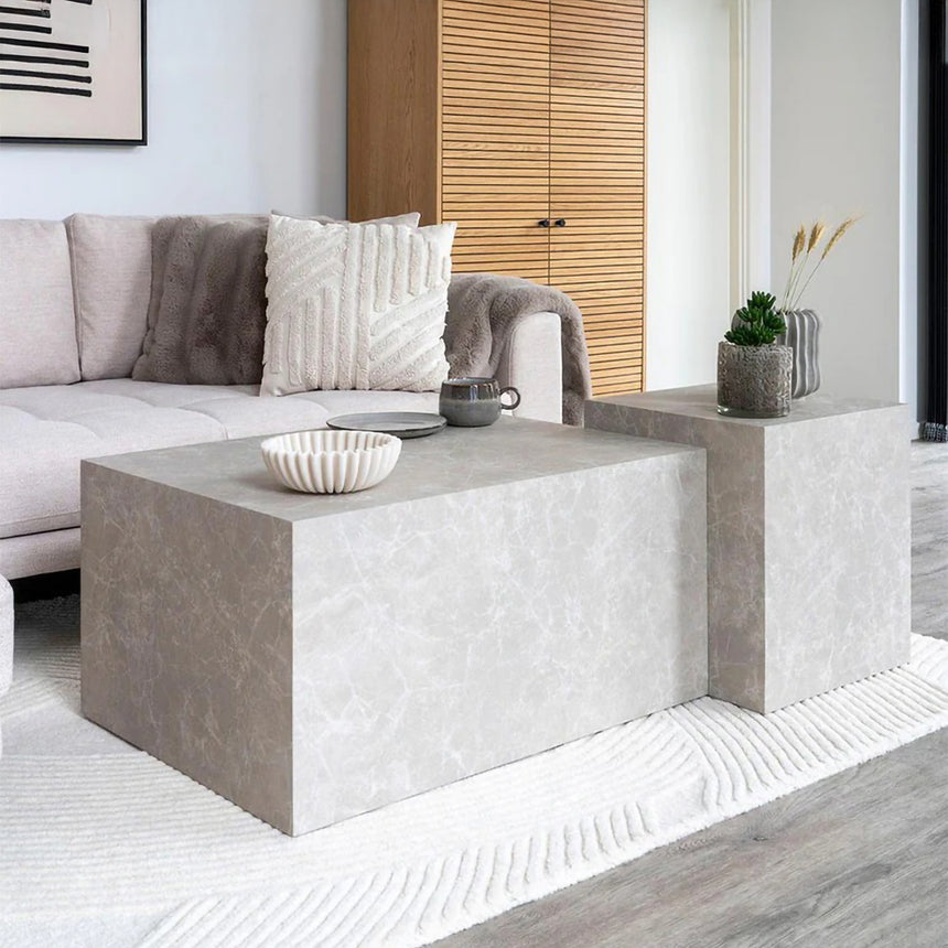 Prague Beige Marble Coffee Table