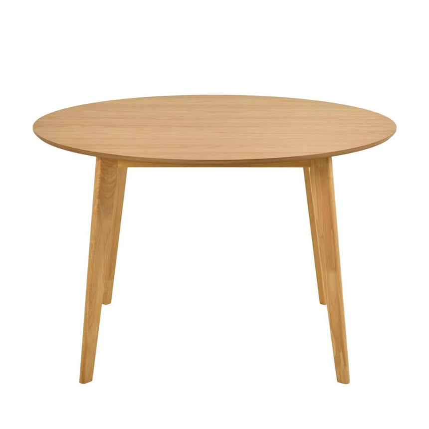 Roxby Round Dining Table - 4 Seater - 120cm - Oak