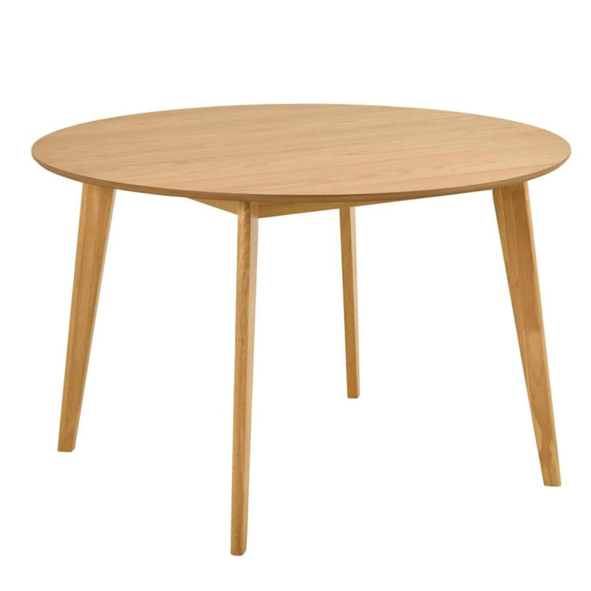 Roxby Round Dining Table - 4 Seater - 120cm - Oak