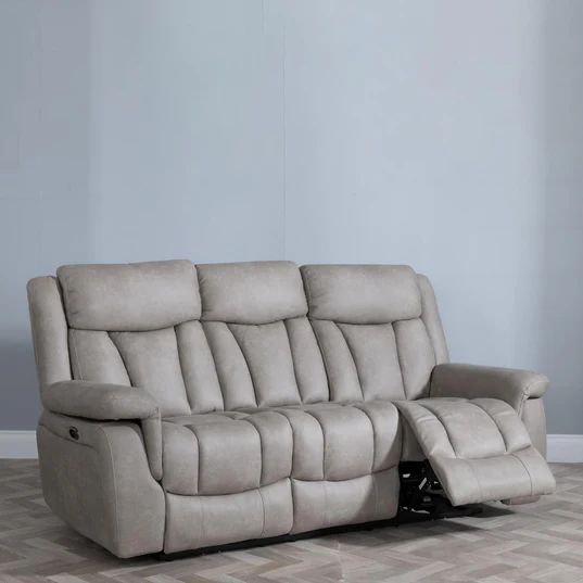 Jessica Fabric Electric Recliner Sofa Set