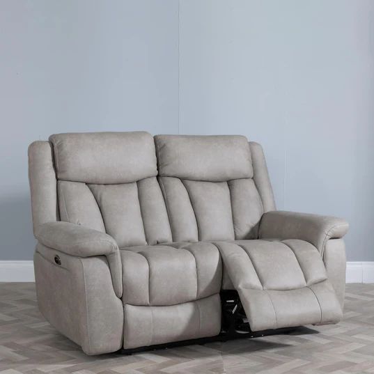 Jessica Fabric Electric Recliner Sofa Set