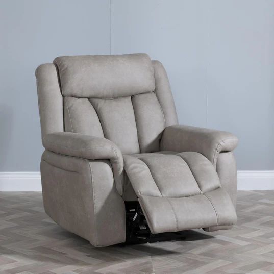 Jessica Fabric Electric Recliner Sofa Set