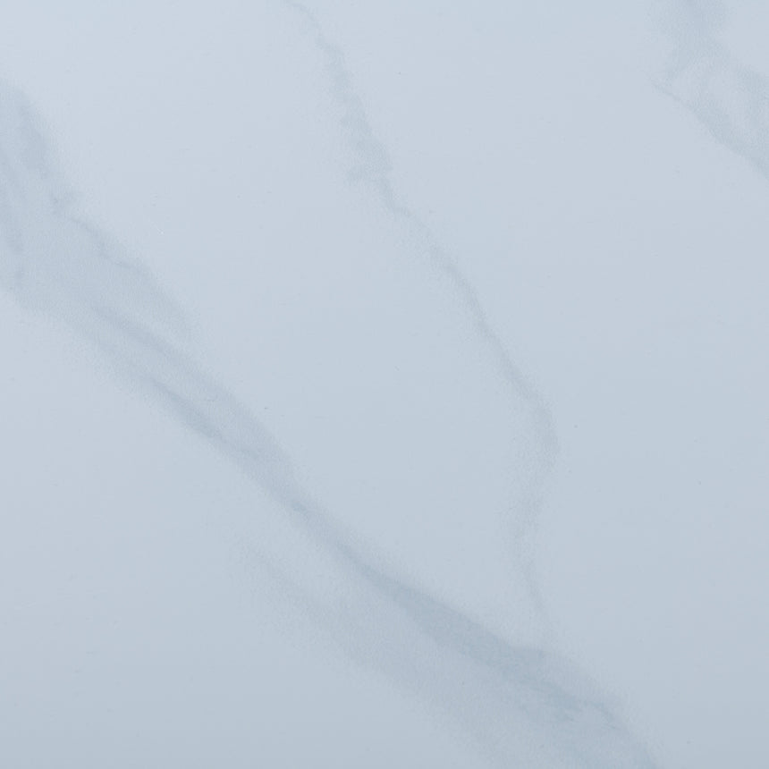 Sophia 4-6 Seater Ceramic Extending Dining Table with Black Base - 140cm-180cm