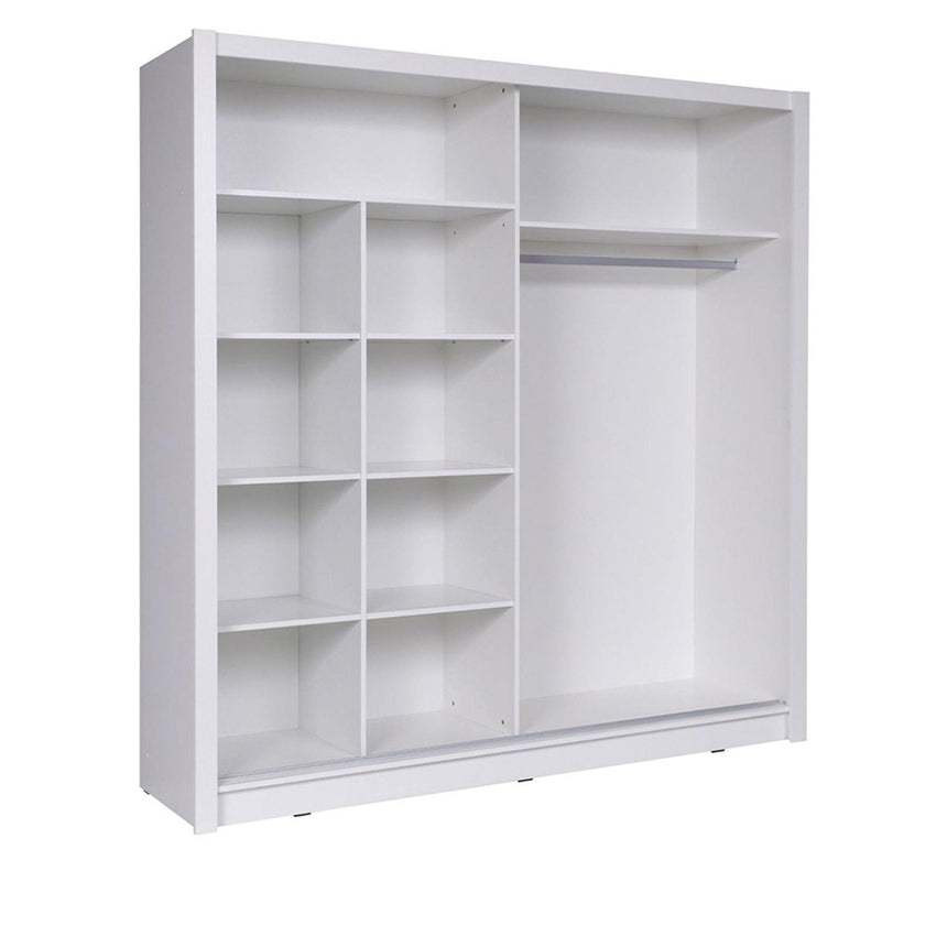 Sophia White 2 Door Sliding Wardrobe