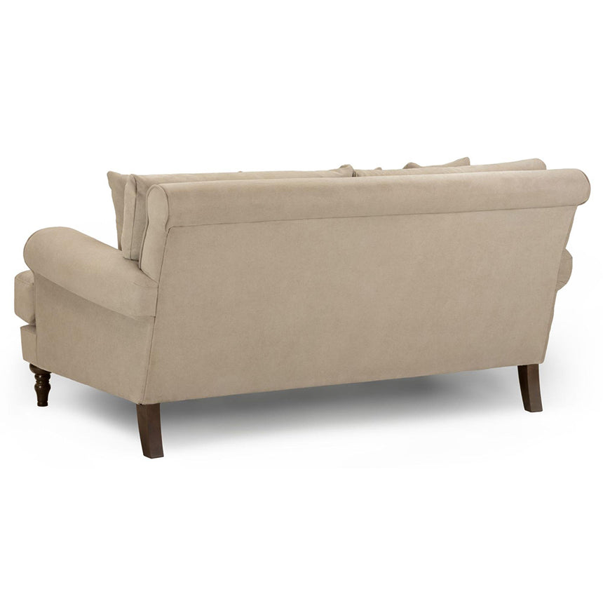 Costa Beige Fabric 2 Seater Sofa