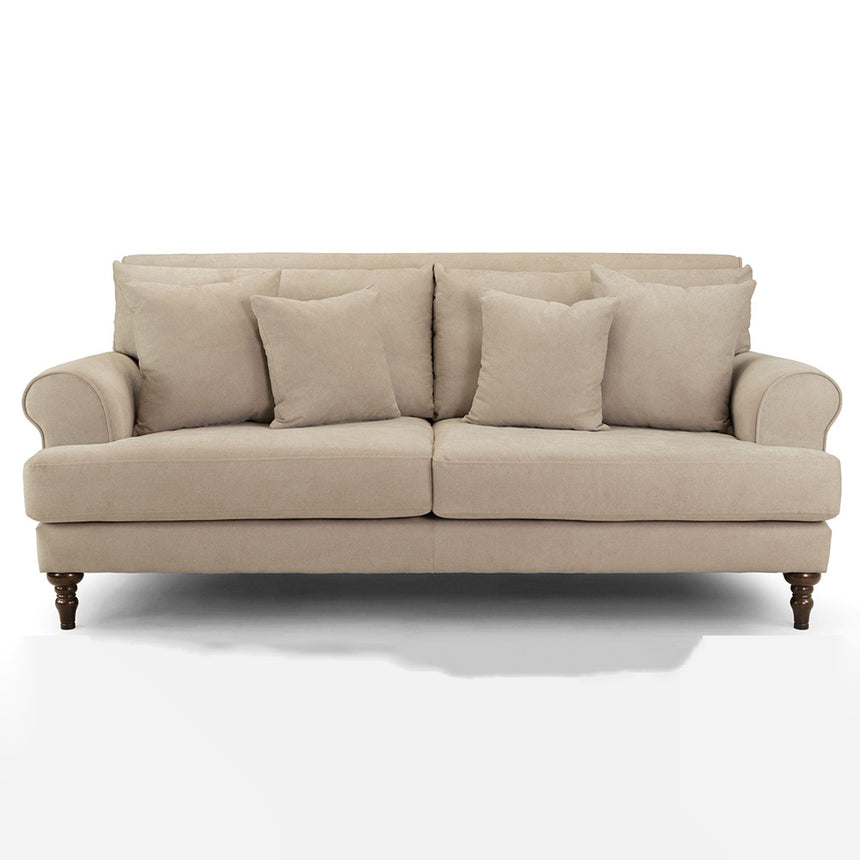 Costa Beige Fabric 3+2 Seater Sofa