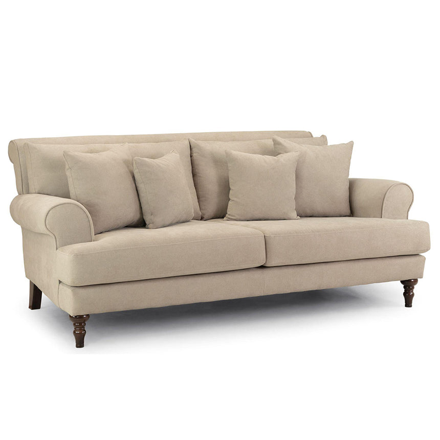 Costa Beige Fabric 3+2 Seater Sofa