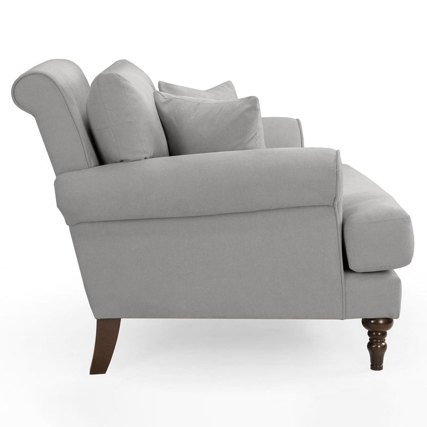 Costa Grey Fabric 3 Seater Sofa