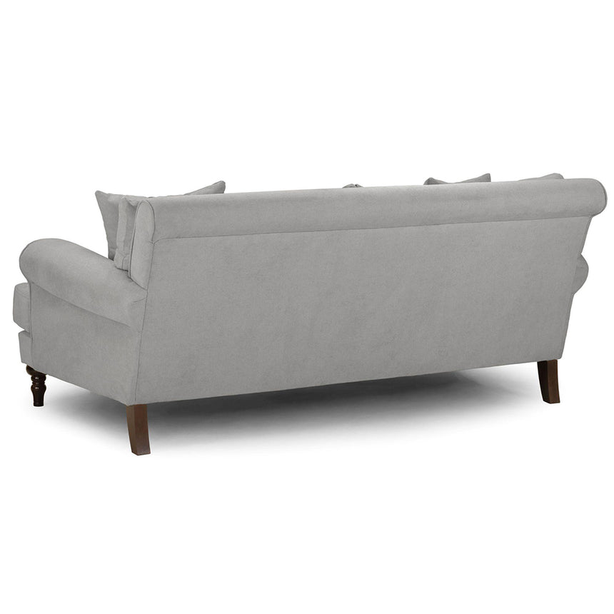 Costa Grey Fabric 3 Seater Sofa