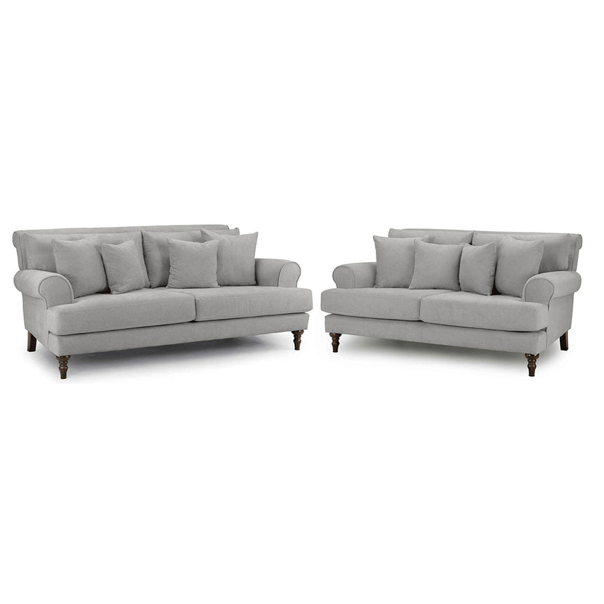 Costa Grey Fabric 3+2 Seater Sofa