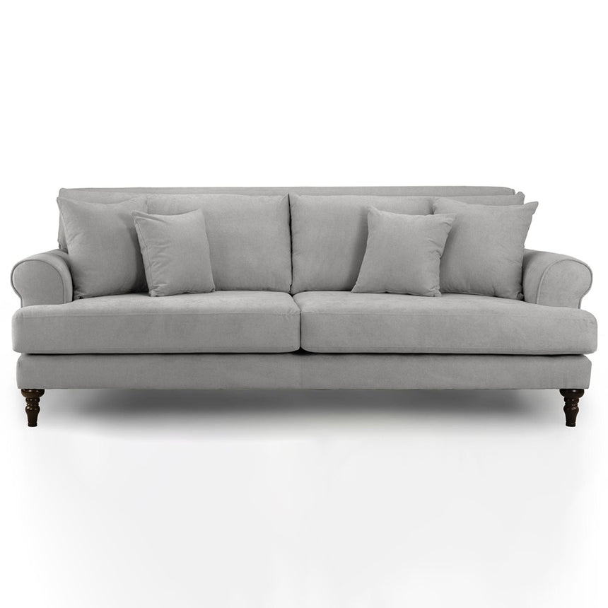 Costa Grey Fabric 4 Seater Sofa