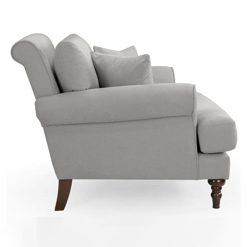 Costa Grey Fabric 4 Seater Sofa