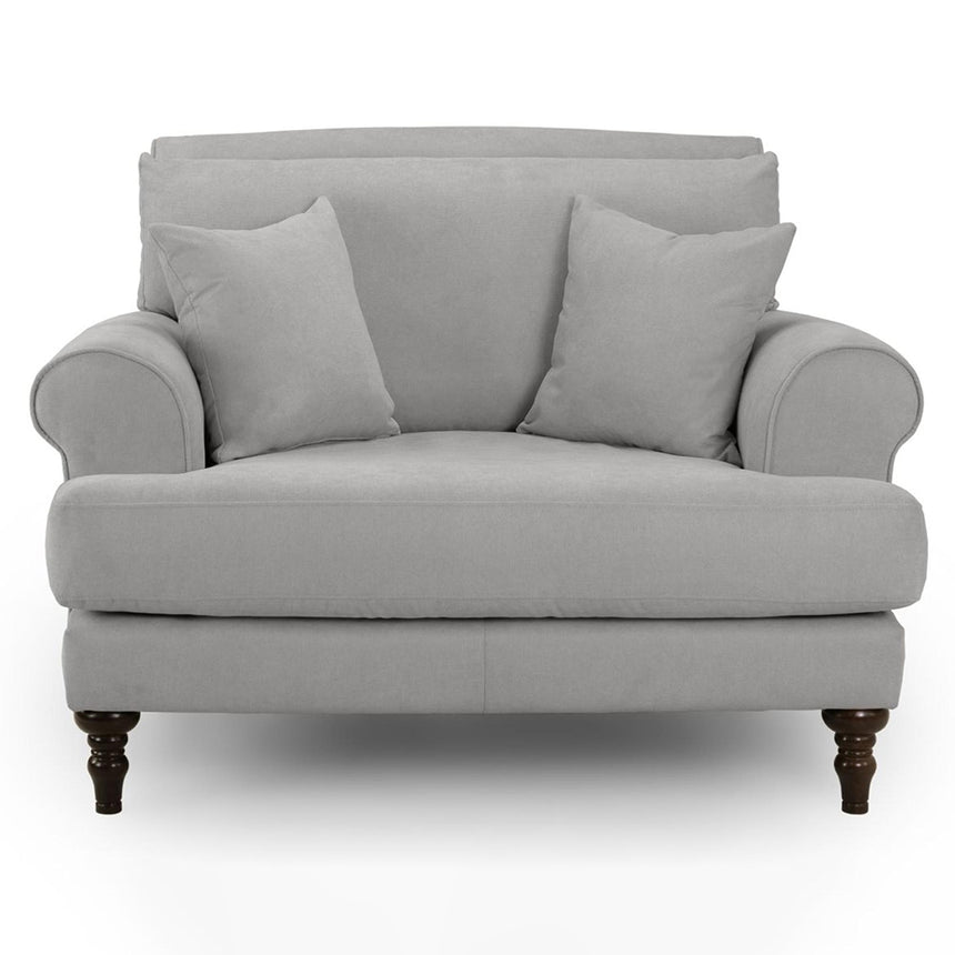Costa Grey Fabric Armchair