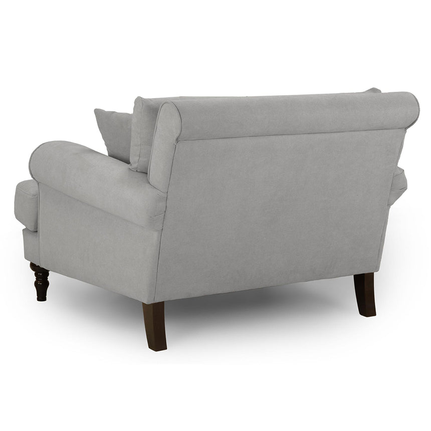 Costa Grey Fabric Armchair