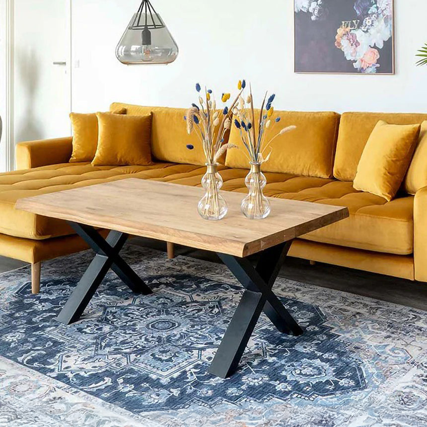 Toulon Natural Oak 70cm Coffee Table