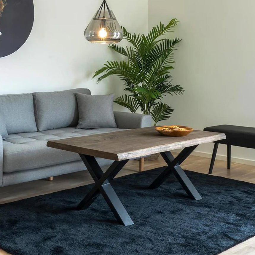 Toulon Smoked Oak 70cm Coffee Table