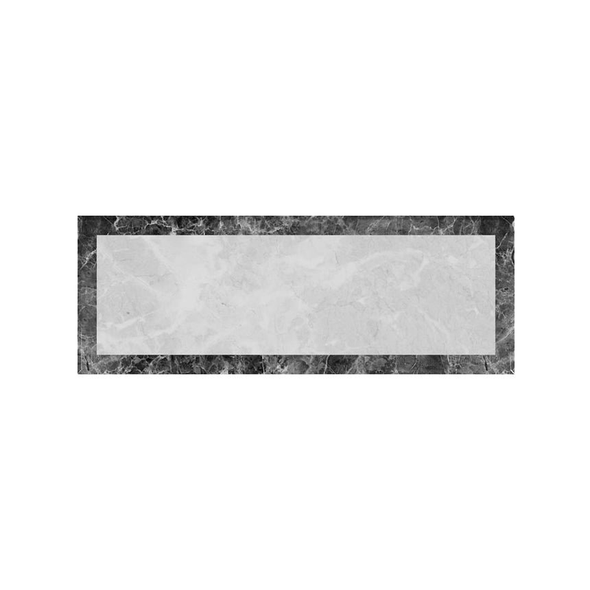 Sicily Armani Grey Engineered Marble Console Table