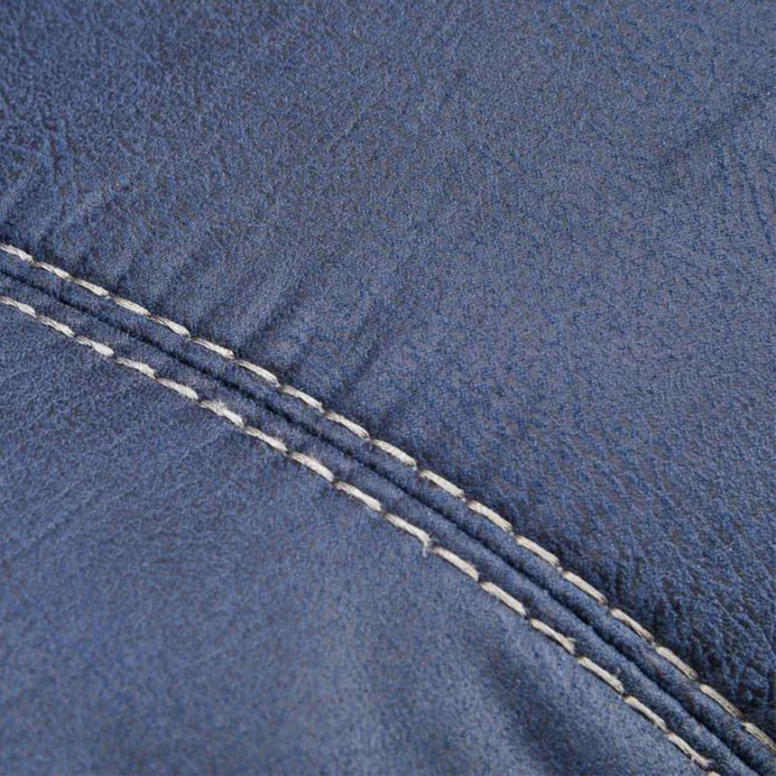 Amy Fabric Swivel Chair and Footstool