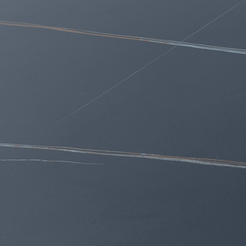 Evelyn 6 Seater Ceramic Dining Table with V Base - 160cm