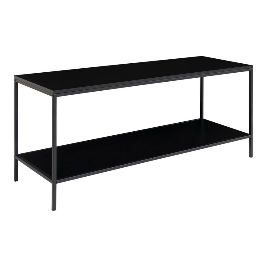 Vita 100cm TV Unit - Black Wood