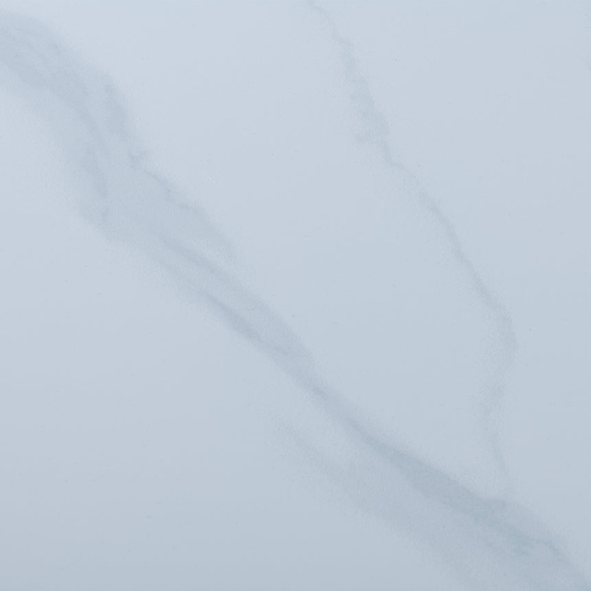 Charlotte 4-6 Seater Ceramic Extending Dining Table with Black Star Base - 140cm-180cm