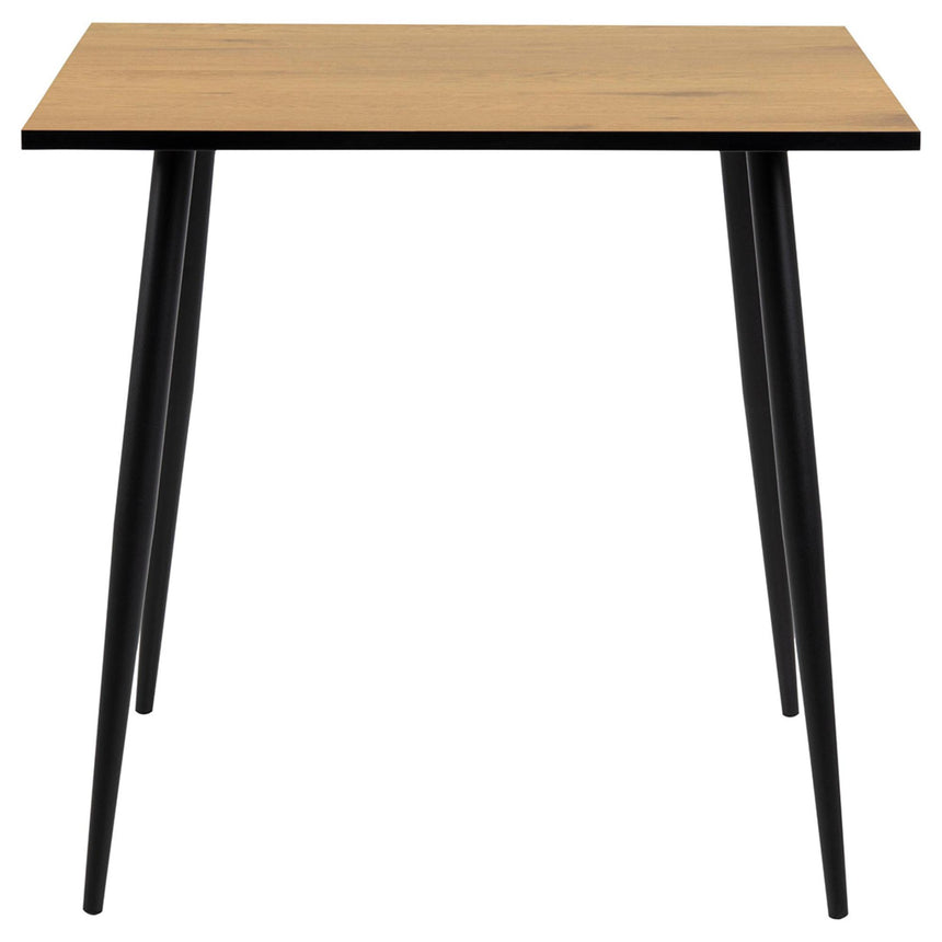 Wilma Dining Table - 2 Seater - Square - 80cm - Oak