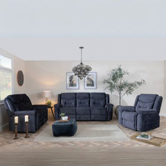 Urban Deco Cassino Blue Sofa