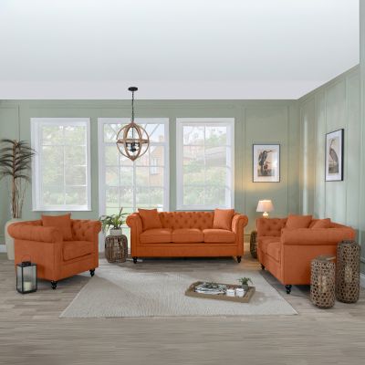 Urban Deco Modena Orange Sofa
