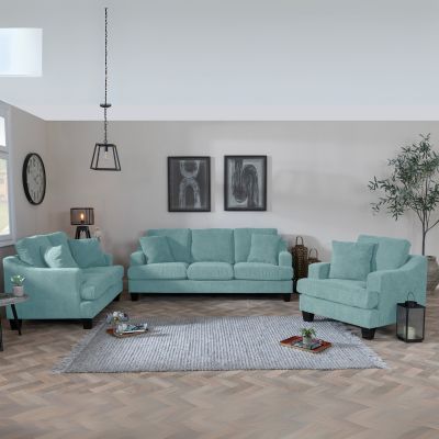 Urban Deco Genoa Green Sofa