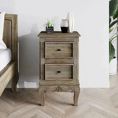 Urban Deco Rome Rustic Mango Wood Grey