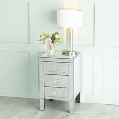 Mirrored Bedside Cabinets
