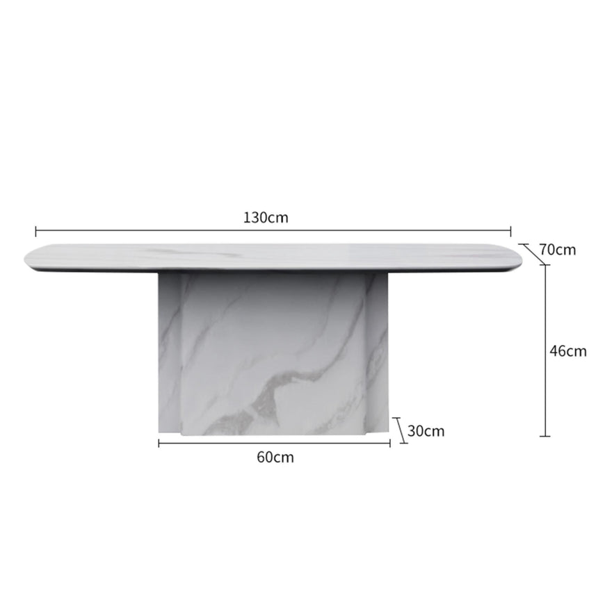 Antonio Coffee Table - White Marble