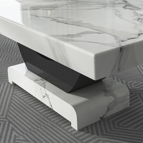Madrid Coffee Table - White Marble