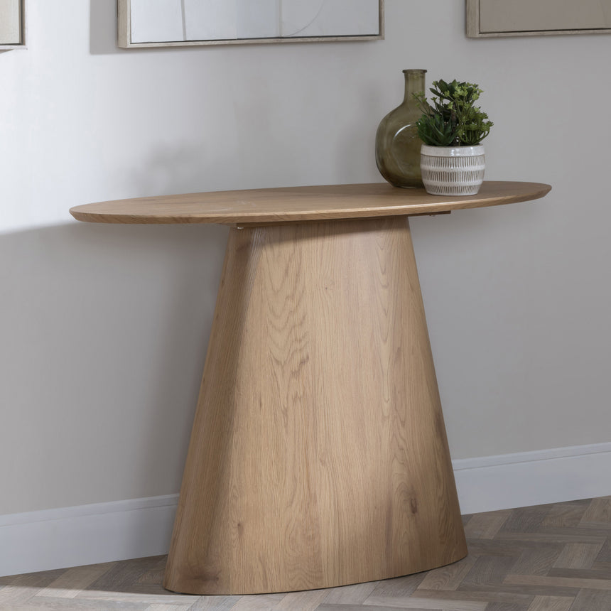 Verbania Oval Console Table