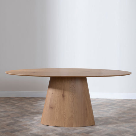 Verbania 6 Seater Oval Dining Table