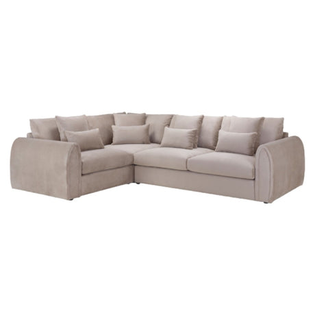Mirabel Mocha Right Hand Facing Corner Sofa