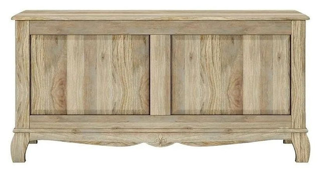 Fleur French Style Grey Blanket Box