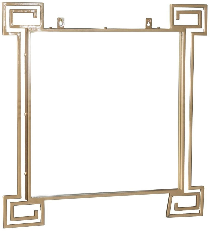 Roma Gold Square Wall Mirror - 66cm x 66cm