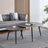 Glade Black Round Ceramic Coffee Table (Set of 2)-3