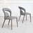 Clearance - Dixie Grey Leather Dining Chair-3