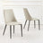 Clearance - Rosie Taupe Leather Dining Chair-2
