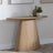 Palma Oak Oval Console Table-2