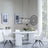 Luxor White Marble Effect Oval Dining Set - Arctic Cream Velvet Fabric Swivel Dining Chair-4